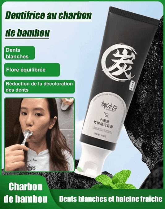 Dentifrice au charbon de bambou
